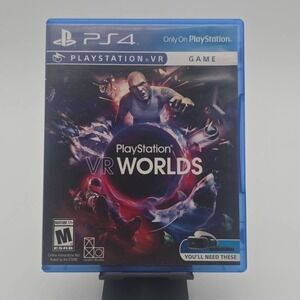 PlayStation VR Worlds Sony PS4 PSVR Game Disc 3001893-AC Mature ESRB Rated